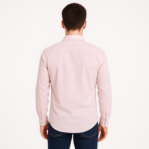 Camisa rosa sólida