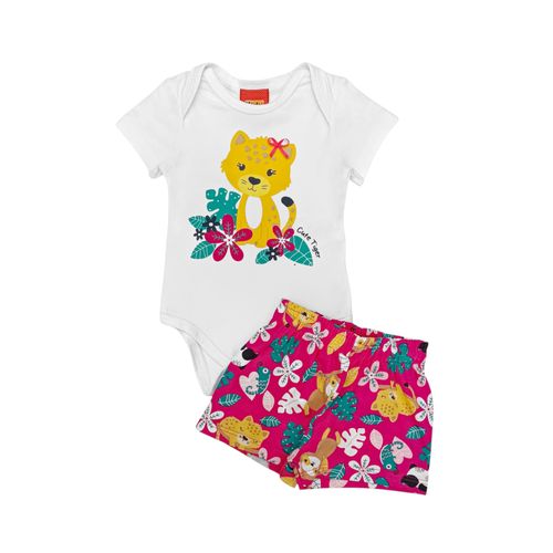 Conjunto estampado para bebé niña