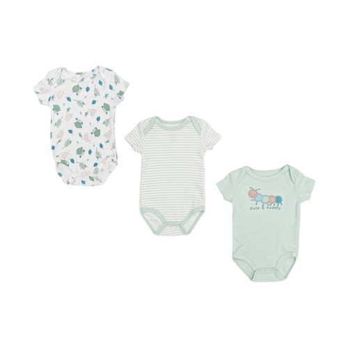 Set de mamelucos multicolor para bebé niño