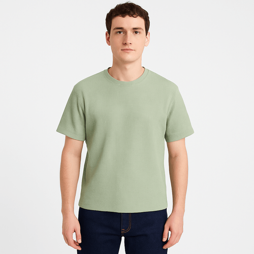 Camiseta con textura para hombre