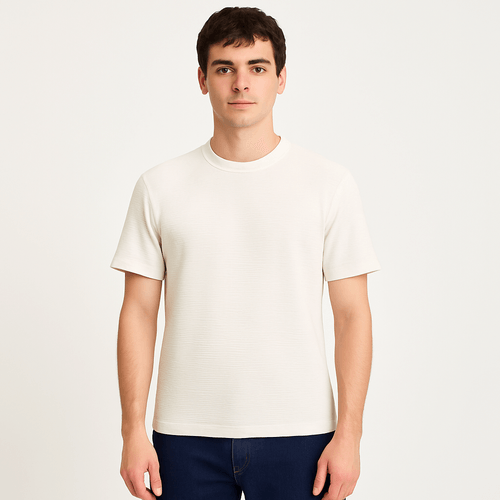 Camiseta beige para hombre