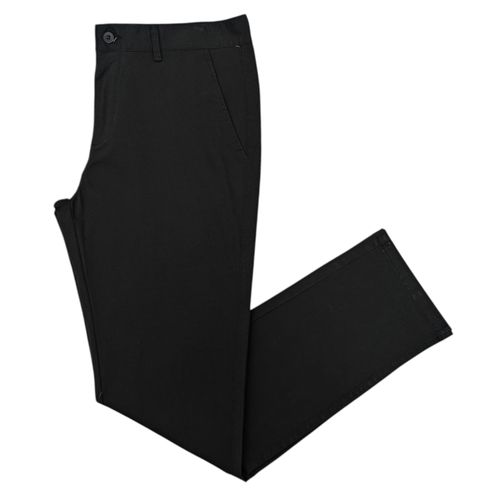 Pantalón casual negro para hombre