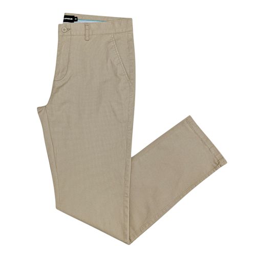 Pantalón casual beige para hombre