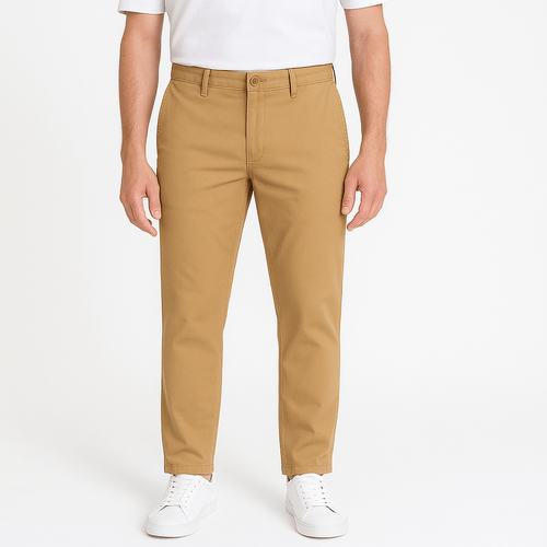 Pantalón casual caqui para hombre