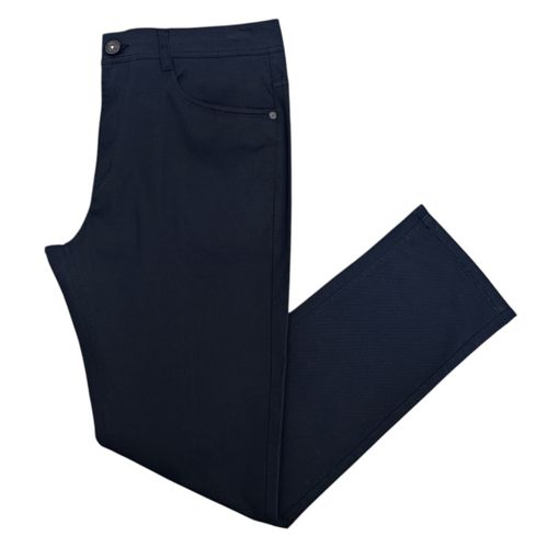 Pantalón casual azul para hombre