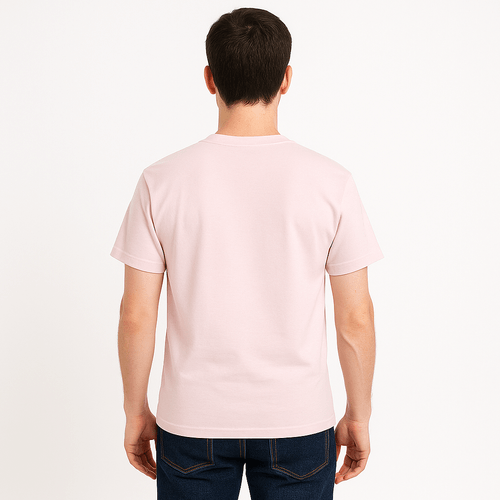 Camiseta rosa para hombre