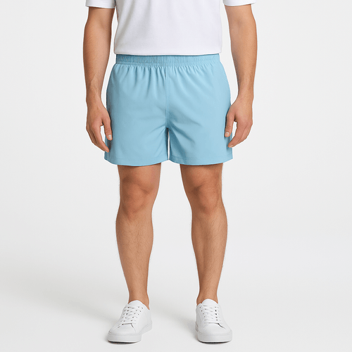 Calzoneta celeste sólido para hombre
