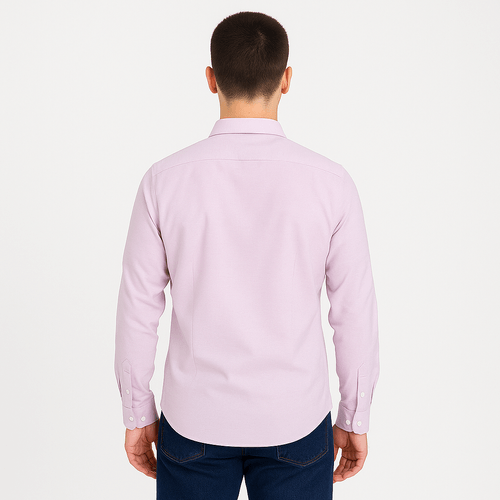 Camisa sólida para hombre