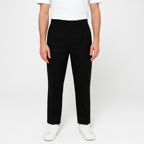 Pantalón negro sólido