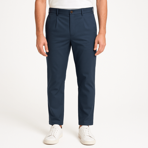 Pantalón tipo dock azul