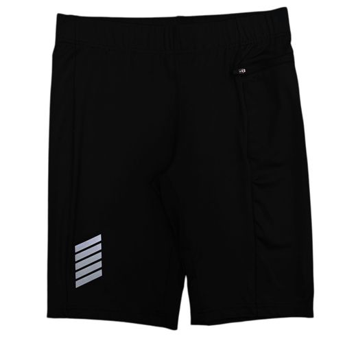 Short negro deportivo sólido