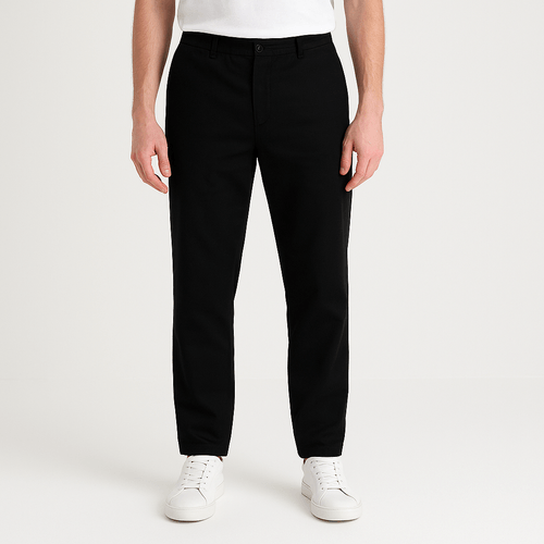 Jogger negro sólido