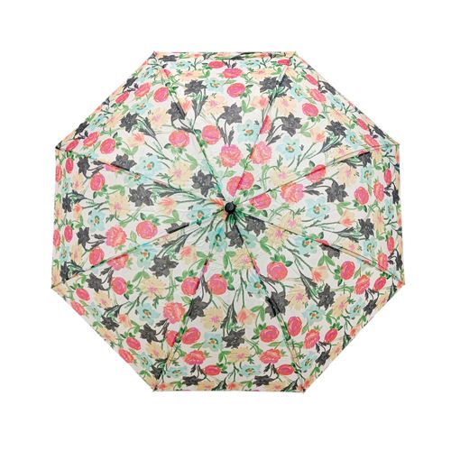 Sombrilla multicolor plegable automática