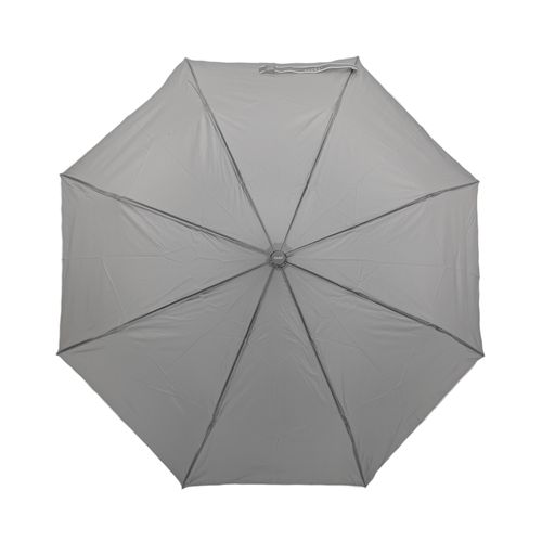 Sombrilla gris plegable automática