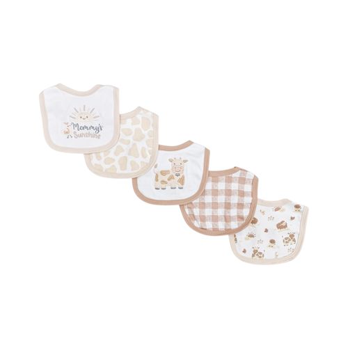 Set de baberos estampados para bebé niño