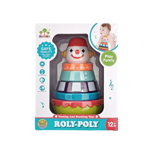 Juguete roly poly musical multicolor