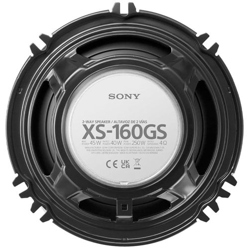 Parlantes coaxiales Sony XS-160GS 2 vías de 6.5 plg