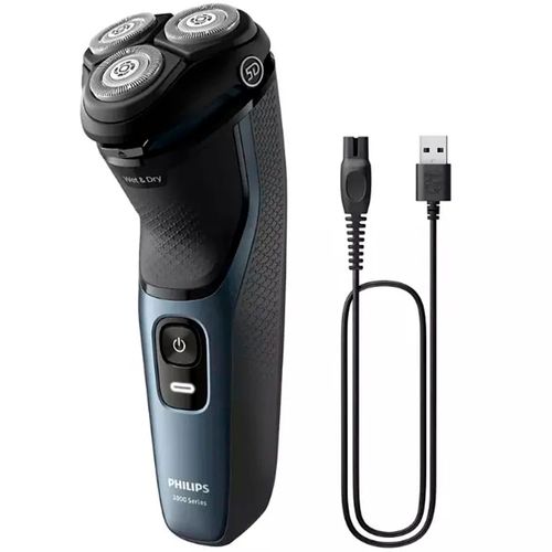 Afeitadora Philips serie 3000 húmedo/seco  carga USB
