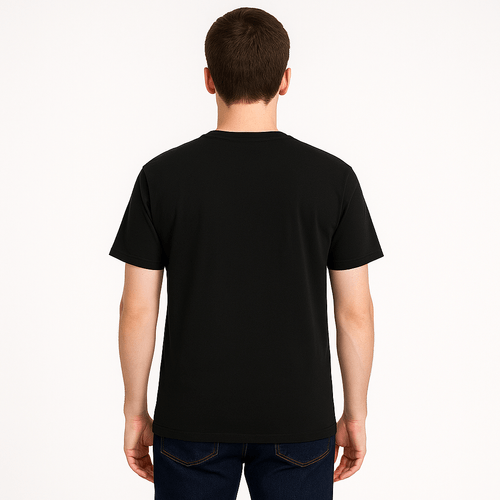 Camiseta negra sólido