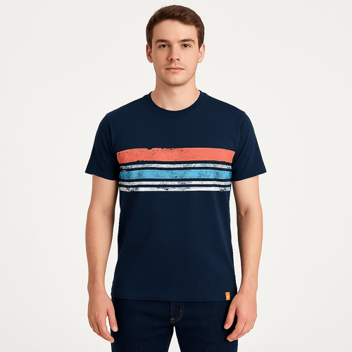 Camiseta navy para hombre