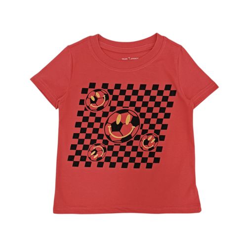 Camiseta roja para niño