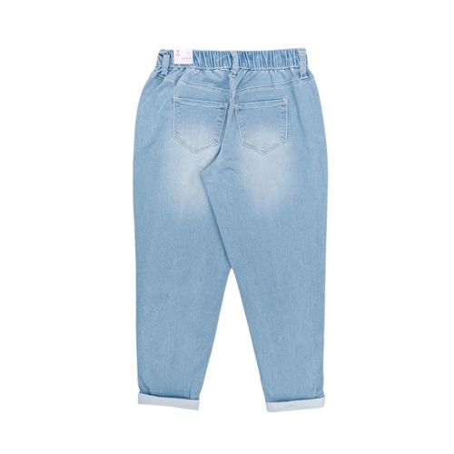 Ankle jeans azul claro para niña