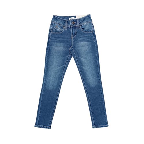 Skinny jeans lavado azul para niña
