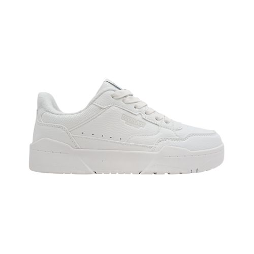 Sneakers blancos con textura para mujer