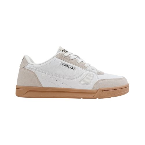Sneakers blancos con textura para hombre