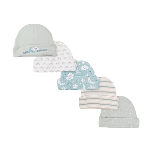 Set de gorros estampados para bebé niño