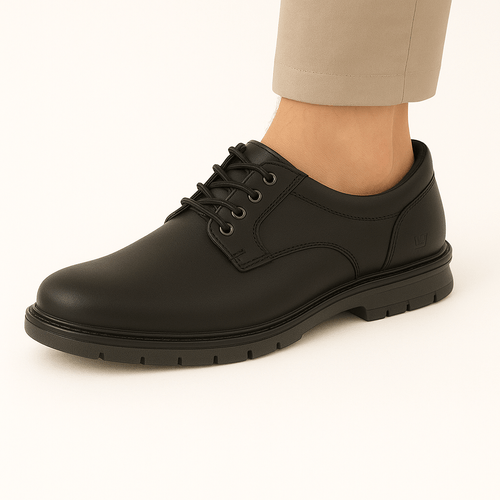 Mocasines casuales negros para hombre
