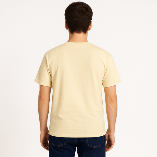 Camiseta amarilla para hombre