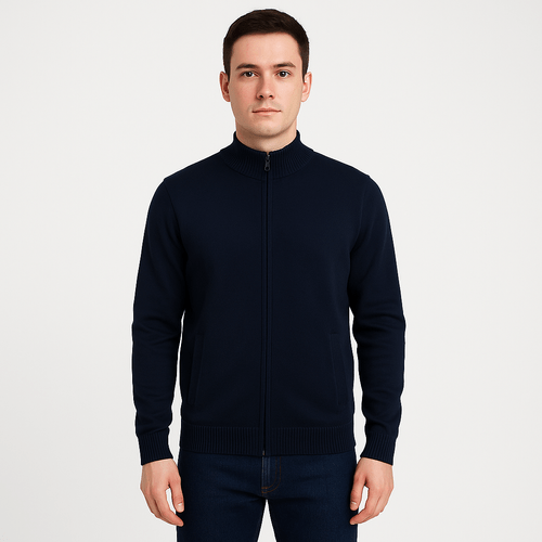Pull over navy para hombre