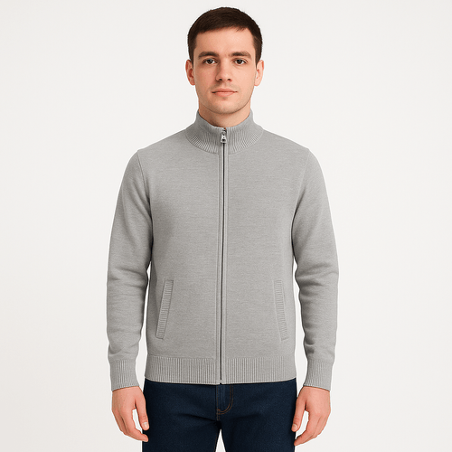 Pull over gris para hombre