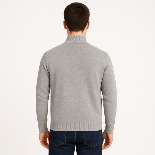 Pull over gris para hombre