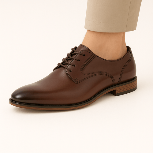 Mocasines café para hombre