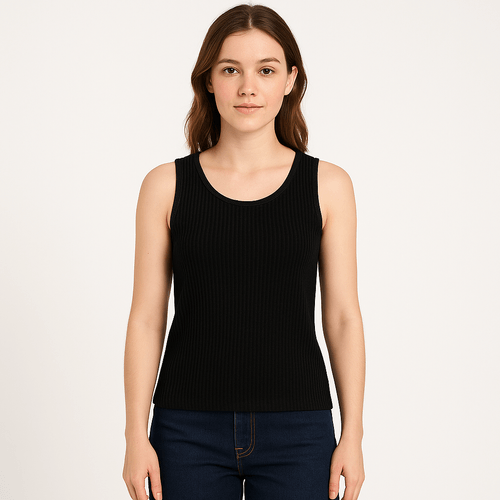 Camiseta con textura para mujer