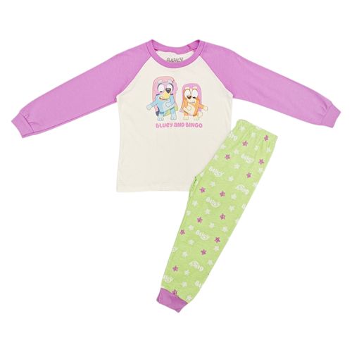 Pijama estampada para niña