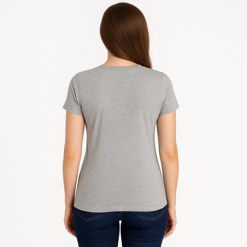 Camiseta jaspeada para mujer