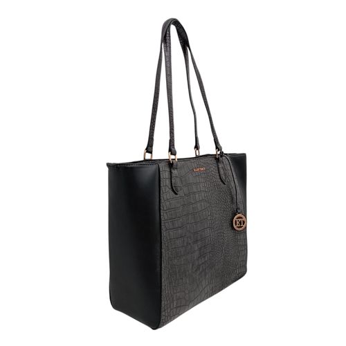 Cartera tote con textura para mujer