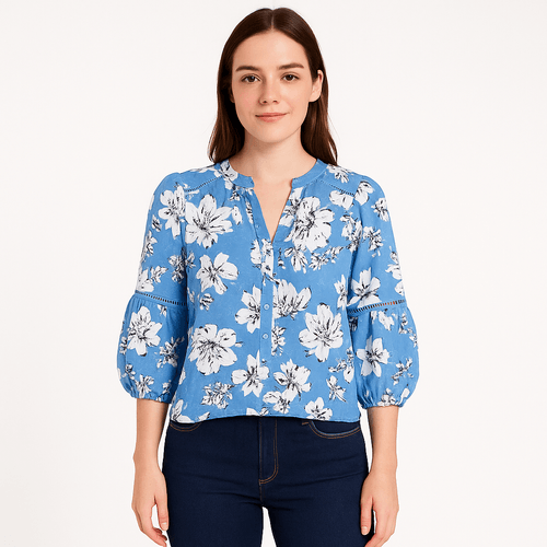 Blusa con textura para mujer