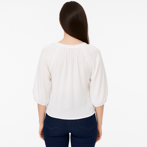 Blusa sólida para mujer
