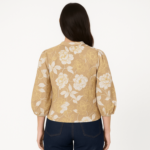 Blusa estampada para mujer