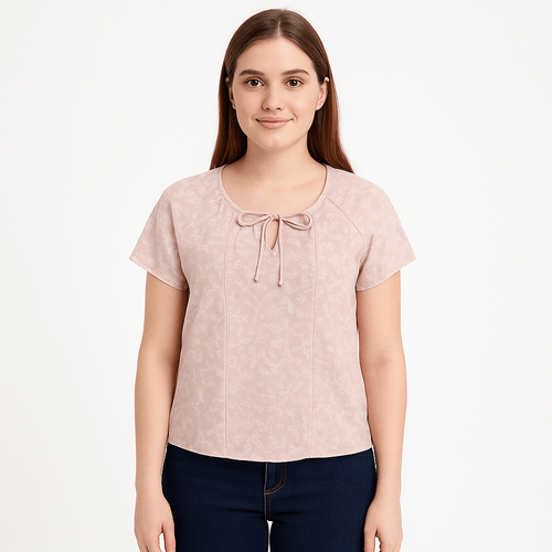 Blusa estampada para mujer