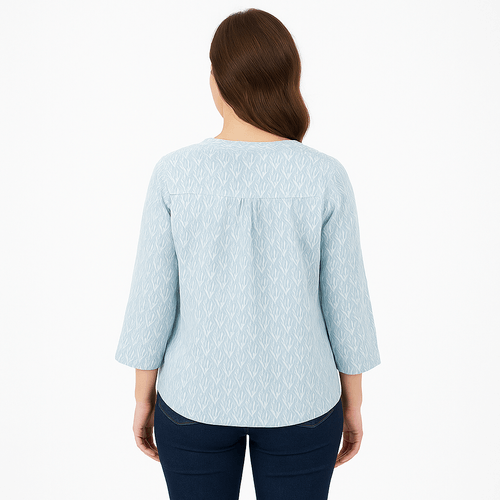 Blusa estampada para mujer