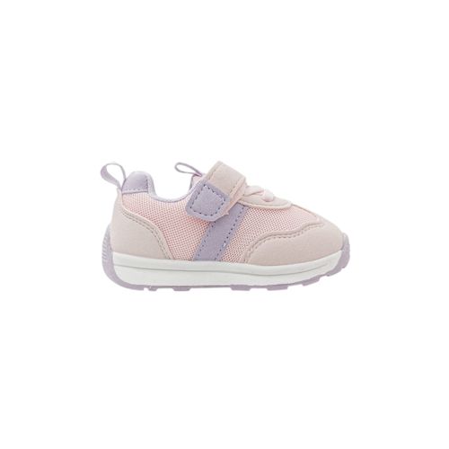 Sneakers con textura rosa para niña