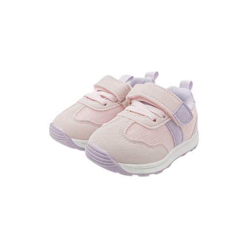 Sneakers con textura rosa para niña