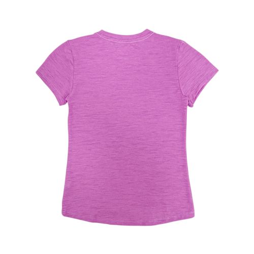 Camiseta morada para niña