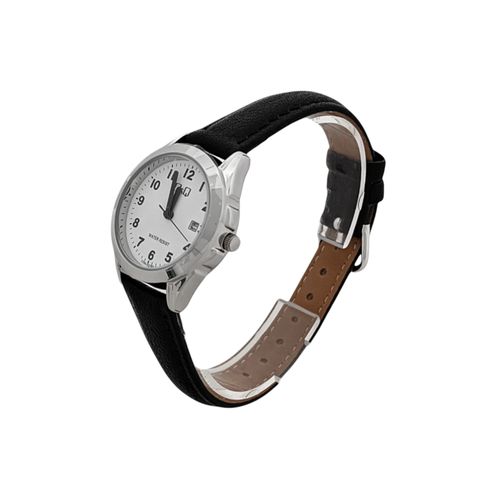 Reloj análogo negro para mujer