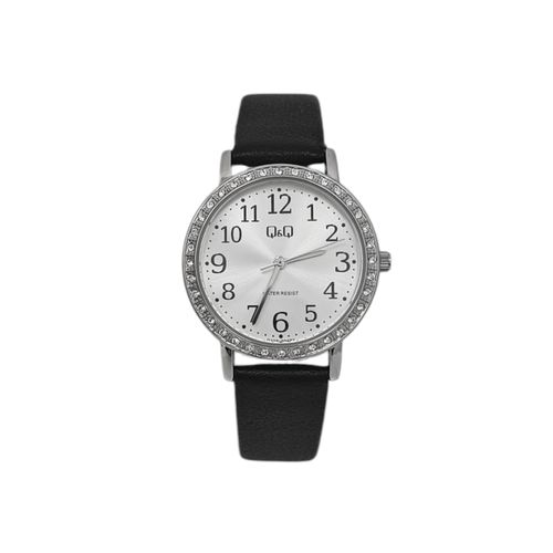 Reloj análogo negro para mujer
